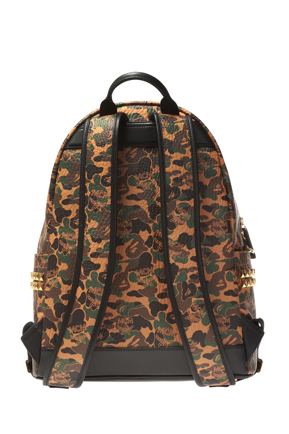MCM X BAPE Backpack with logo | Men's Bags | Vitkac